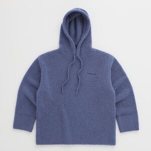 Madhappy Bouclé Hoodie Neptune Blue XL Spring 2024 NWT